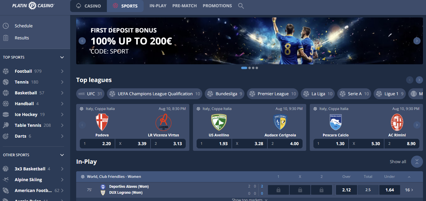 platincasino-sport